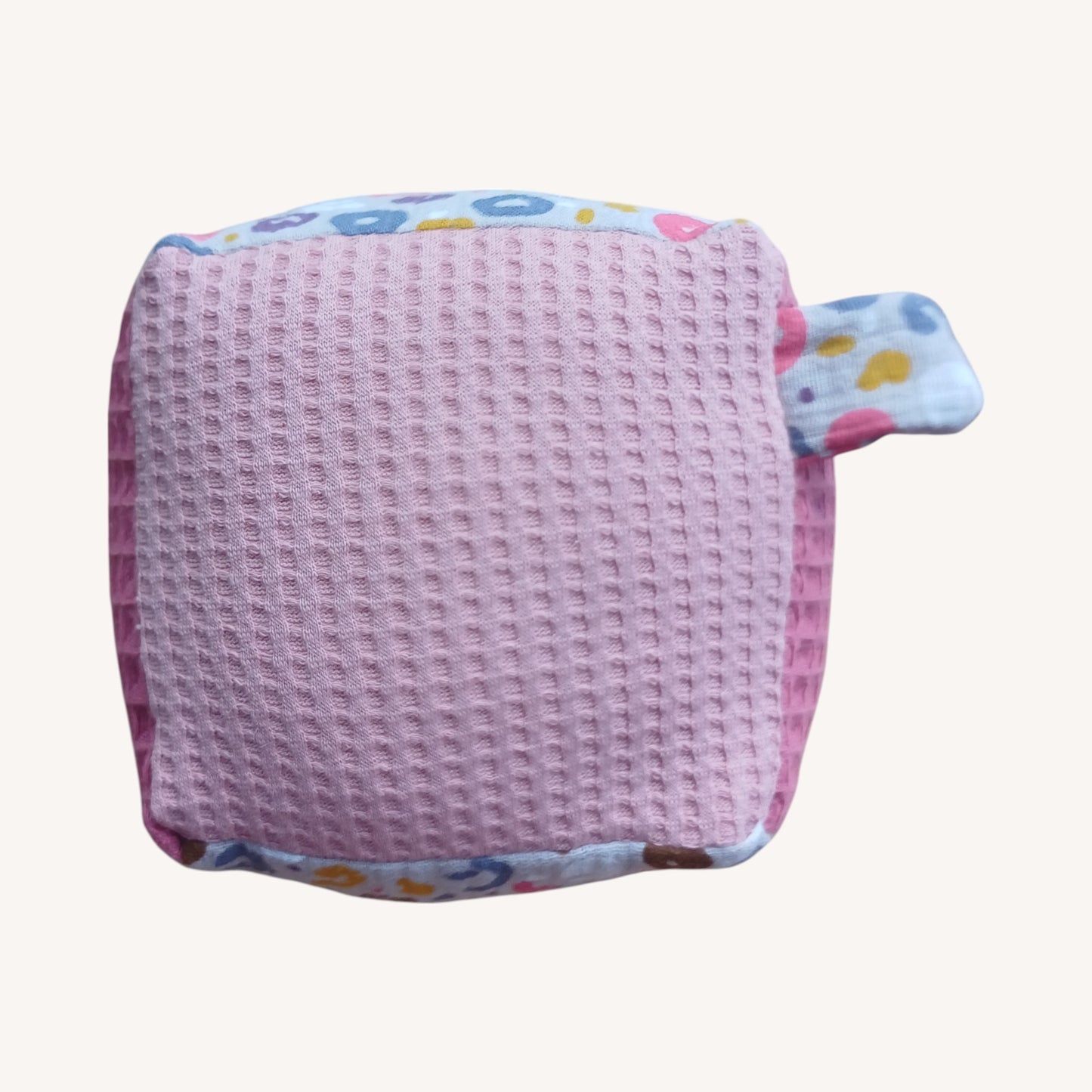 Speelkubus roze