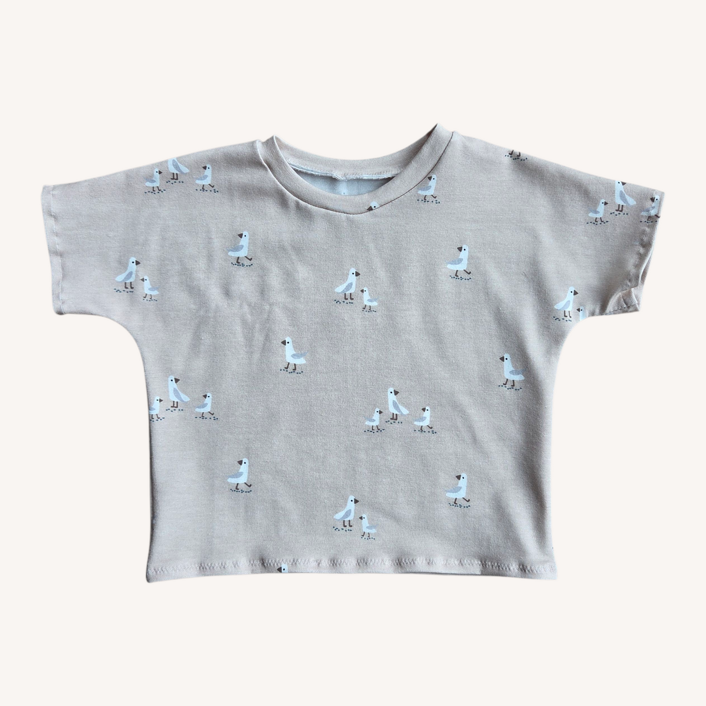 Shirt met meeuwen