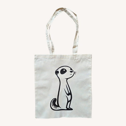 Totebag stokstaartje