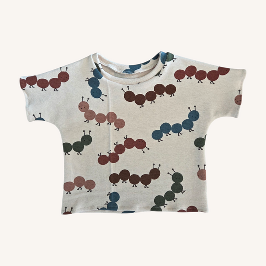 Shirt met rupsjes