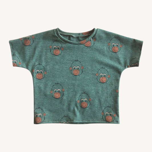 Shirt met aapjes