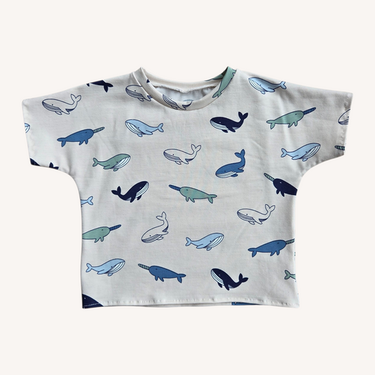 Shirt met walvisjes